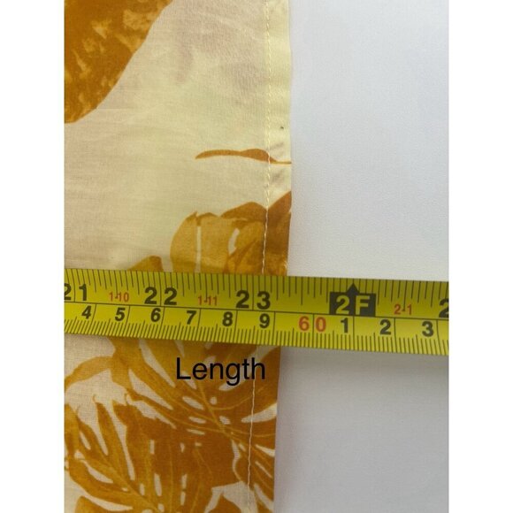 Banana Republic Women's Yellow Floral Blouse Size S - Picture 7 of 9